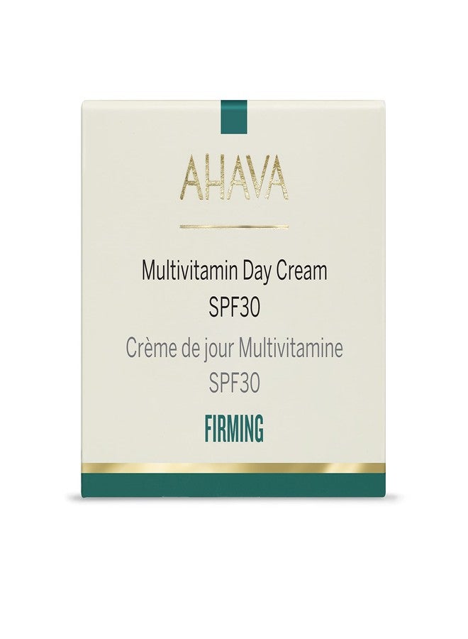 AHAVA Firming MultiVitamin Day Cream SPF 30 - Enriched with Dimethicone, Niacinamide, Panthenol, Vitamin E & Osmoter Blend of Dead Sea Minerals for Enhanced Firmness, Luminosity, Radiance 1.7 Fl Oz - Image 3